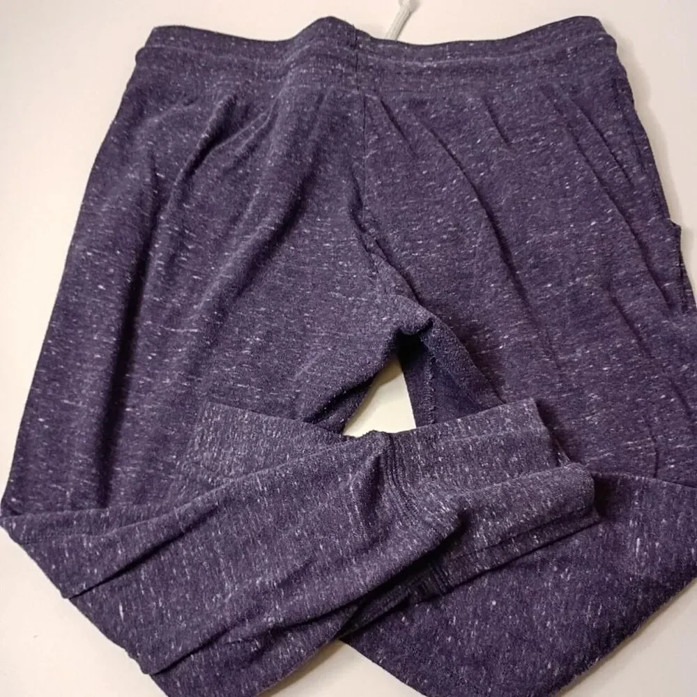 Nike purple joggers with silver logo Size S #athleisure